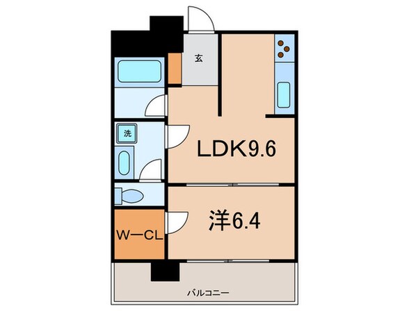 プラザタワ－勝どきの物件間取画像